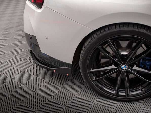 Maxton Design - REAR SIDE SPLITTERS V.2 + FLAPS BMW 2 COUPE M-PACK G42