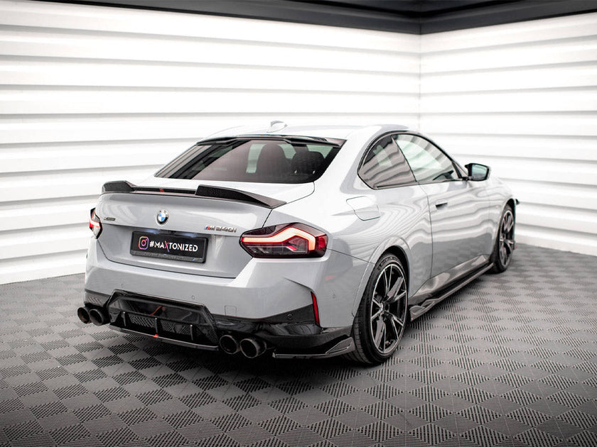 Maxton Design - REAR SIDE SPLITTERS V.1 BMW 2 COUPE M240I G42