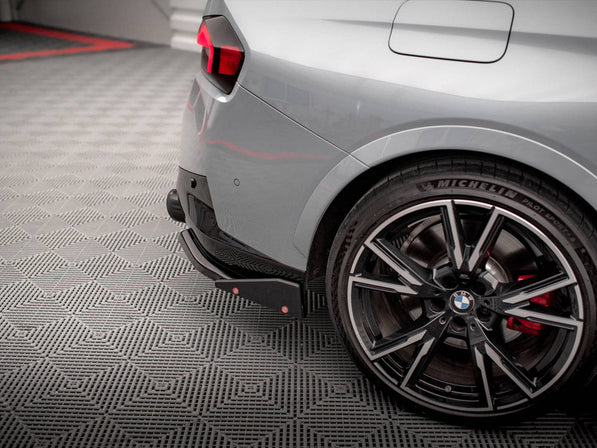 Maxton Design - REAR SIDE SPLITTERS V.2 + FLAPS BMW 2 COUPE M240I G42