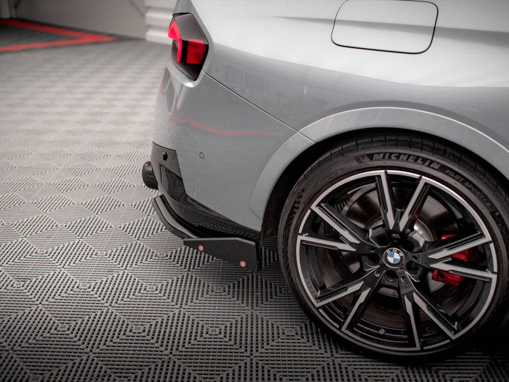 Maxton Design - REAR SIDE SPLITTERS V.2 + FLAPS BMW 2 COUPE M240I G42