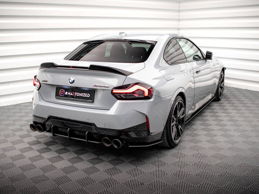 Maxton Design - STREET PRO REAR SIDE SPLITTERS BMW 2 COUPE M240I G42