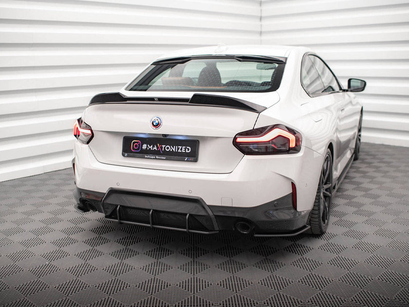 Maxton Design - STREET PRO REAR SIDE SPLITTERS BMW 2 COUPE M-PACK G42