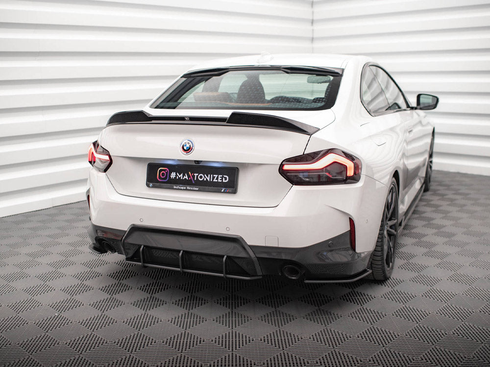 Maxton Design - STREET PRO REAR SIDE SPLITTERS BMW 2 COUPE M-PACK G42
