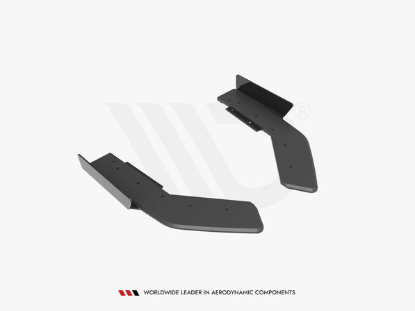 Maxton Design - STREET PRO REAR SIDE SPLITTERS + FLAPS BMW 2 COUPE M240I G42
