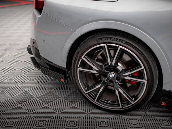 Maxton Design - STREET PRO REAR SIDE SPLITTERS + FLAPS BMW 2 COUPE M240I G42
