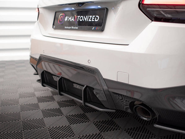 Maxton Design - STREET PRO REAR DIFFUSER BMW 2 COUPE M-PACK G42