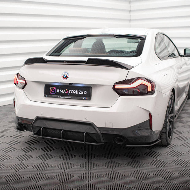 Maxton Design - STREET PRO REAR DIFFUSER BMW 2 COUPE M-PACK G42