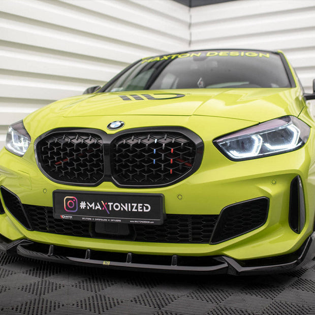 Maxton Design - FRONT SPLITTER V.7 BMW 1 F40 M-SPORT / M135I