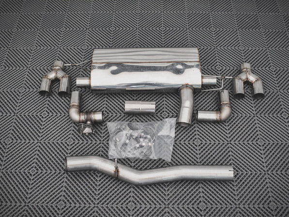 Maxton Design - Rear Valance V.3 + Milltek Sport Exhaust BMW 1 F40 M-Pack / M135i