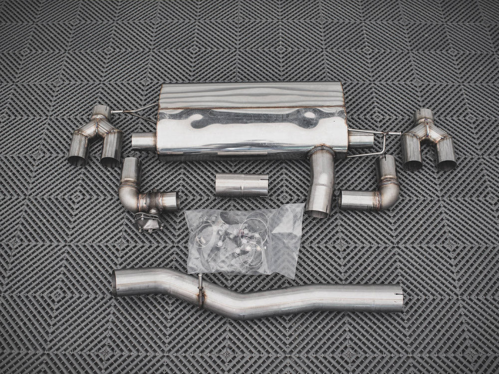 Maxton Design - Rear Valance V.3 + Milltek Sport Exhaust BMW 1 F40 M-Pack / M135i