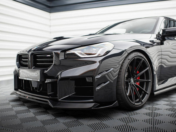 Maxton Design - FRONT BUMPER WINGS (CANARDS) BMW M2 G87