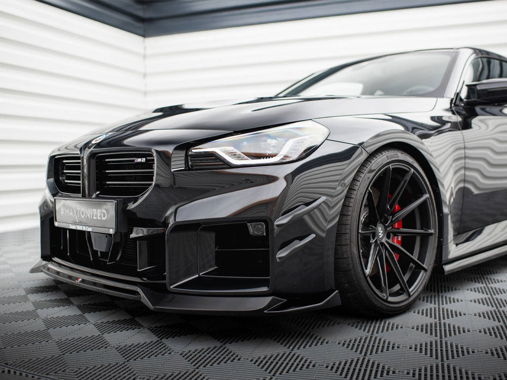 Maxton Design - FRONT BUMPER WINGS (CANARDS) BMW M2 G87