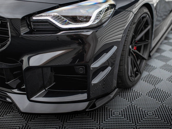 Maxton Design - FRONT BUMPER WINGS (CANARDS) BMW M2 G87