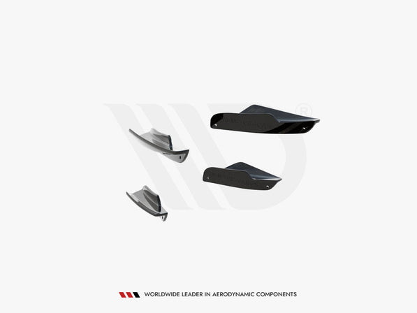 Maxton Design - FRONT BUMPER WINGS (CANARDS) BMW M2 G87