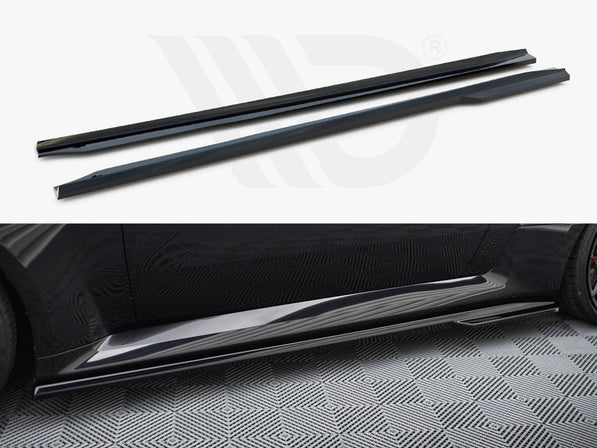 Maxton Design - SIDE SKIRTS DIFFUSERS V.2 BMW M2 G87