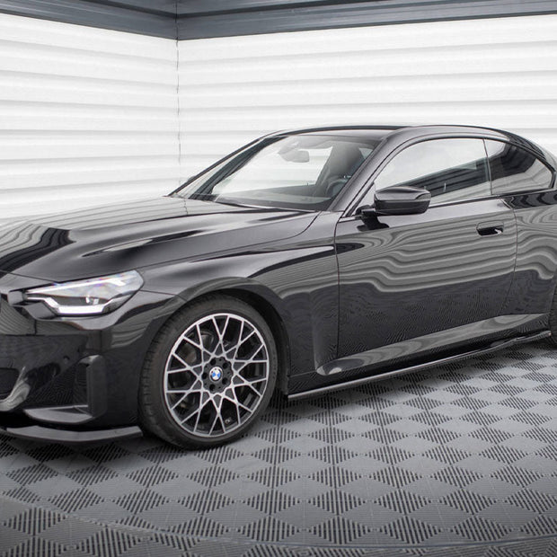Maxton Design - SIDE SKIRTS DIFFUSERS V.1 BMW 2 COUPE G42