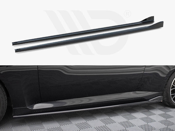 Maxton Design - SIDE SKIRTS DIFFUSERS V.2 BMW 2 COUPE G42
