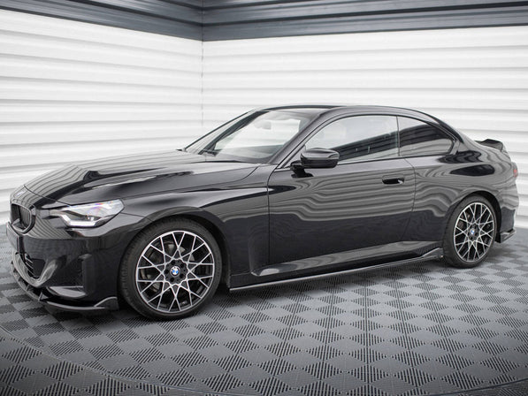 Maxton Design - SIDE SKIRTS DIFFUSERS V.2 BMW 2 COUPE G42