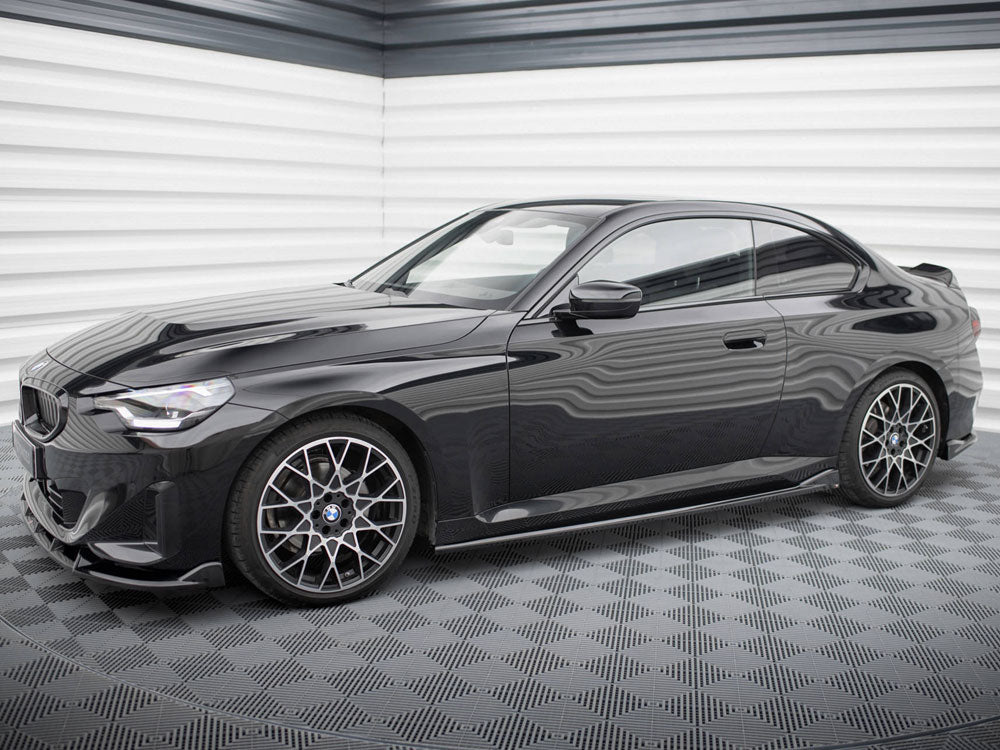 Maxton Design - SIDE SKIRTS DIFFUSERS V.2 BMW 2 COUPE G42