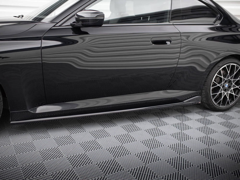 Maxton Design - SIDE SKIRTS DIFFUSERS V.2 BMW 2 COUPE G42