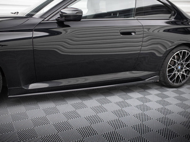 Maxton Design - SIDE SKIRTS DIFFUSERS V.2 BMW 2 COUPE G42