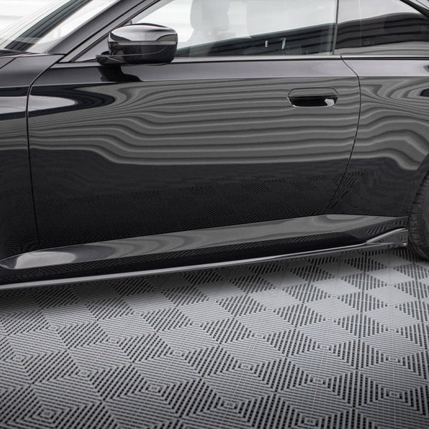 Maxton Design - SIDE SKIRTS DIFFUSERS V.2 BMW 2 COUPE G42
