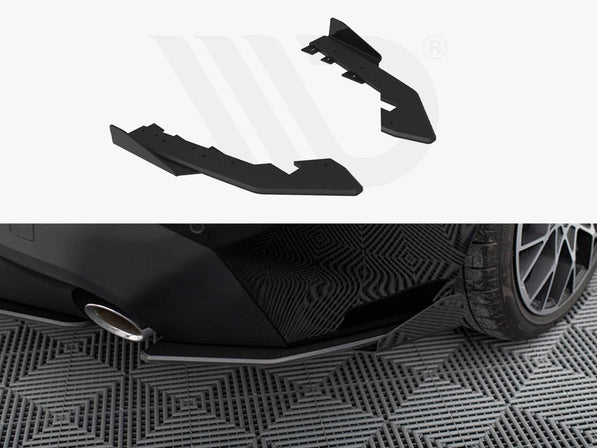 Maxton Design - STREET PRO REAR SIDE SPLITTERS + FLAPS BMW 2 COUPE G42