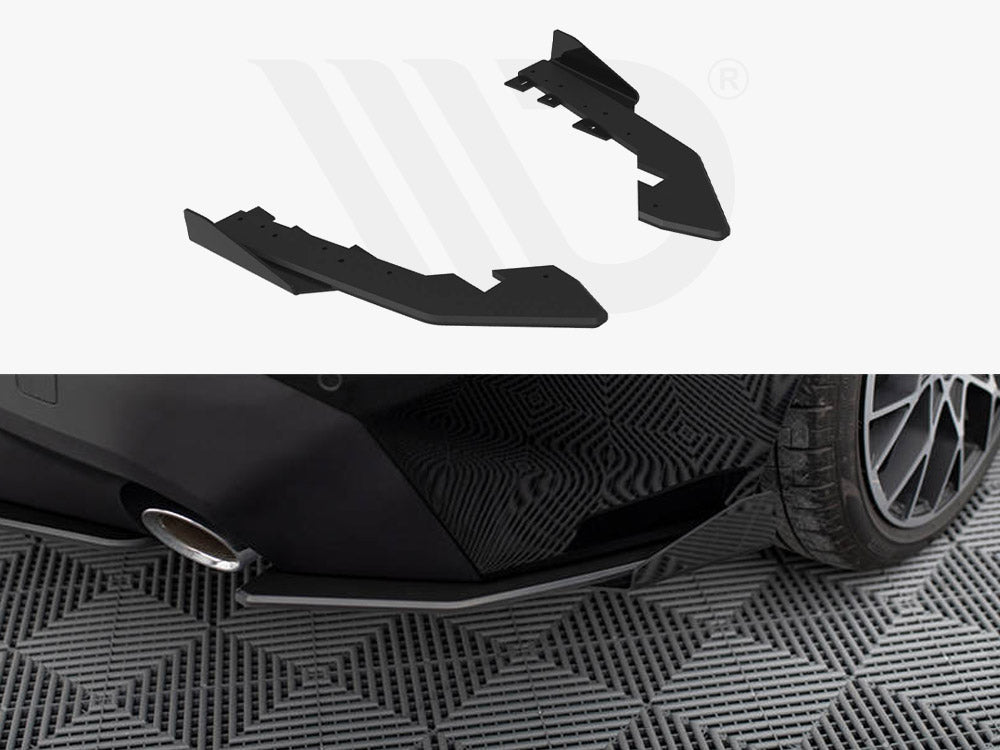 Maxton Design - STREET PRO REAR SIDE SPLITTERS + FLAPS BMW 2 COUPE G42