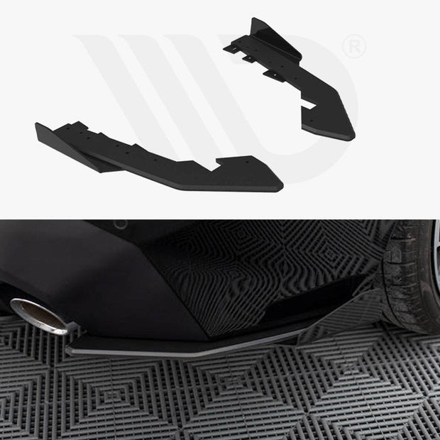 Maxton Design - STREET PRO REAR SIDE SPLITTERS + FLAPS BMW 2 COUPE G42