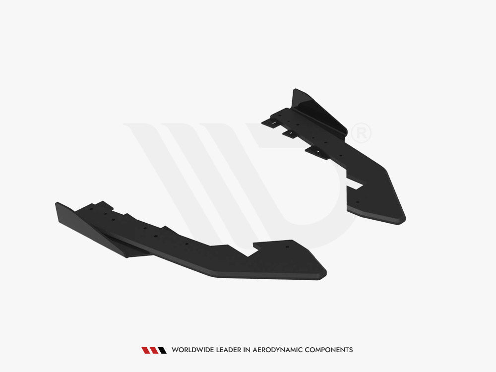 Maxton Design - STREET PRO REAR SIDE SPLITTERS + FLAPS BMW 2 COUPE G42