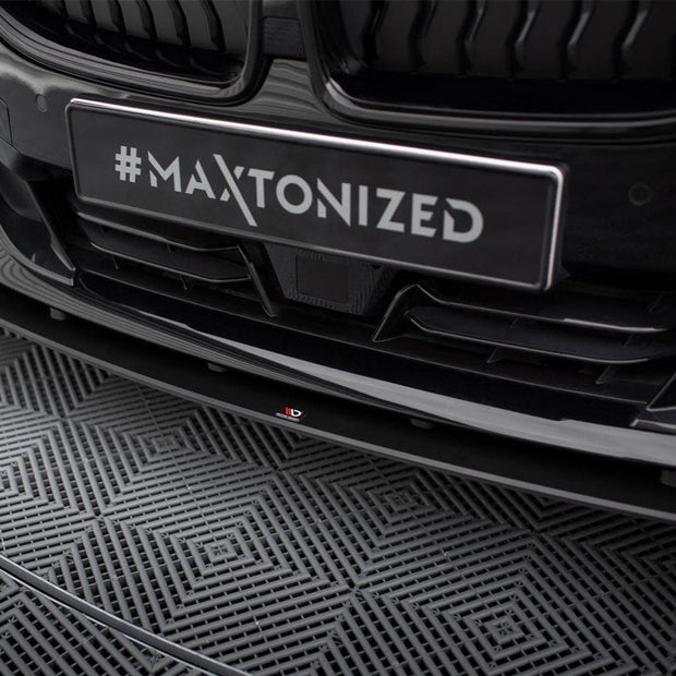 Maxton Design - STREET PRO FRONT SPLITTER + FLAPS BMW 2 COUPE G42