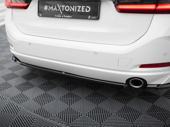 Maxton Design - CENTRAL REAR SPLITTER BMW 3 SEDAN / TOURING G20 / G21 FACELIFT