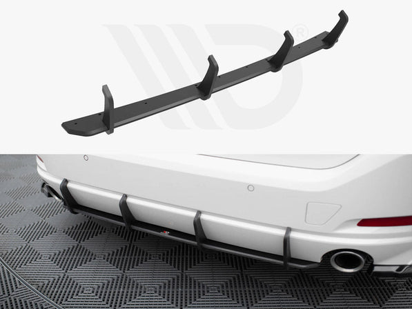 Maxton Design - STREET PRO REAR DIFFUSER BMW 3 SEDAN / TOURING G20 / G21 FACELIFT