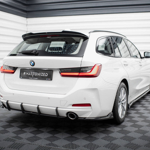 Maxton Design - STREET PRO REAR DIFFUSER BMW 3 SEDAN / TOURING G20 / G21 FACELIFT