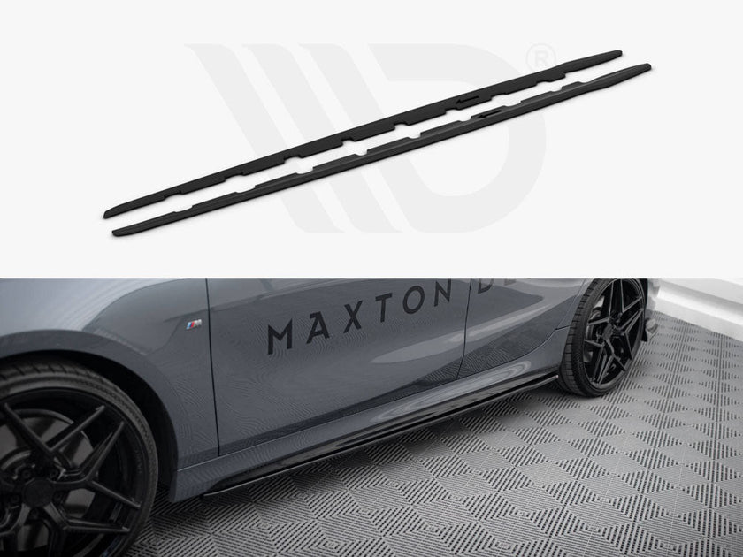Maxton Design - SIDE SKIRTS DIFFUSERS V.2 BMW 1 F40 M-SPORT / M135I