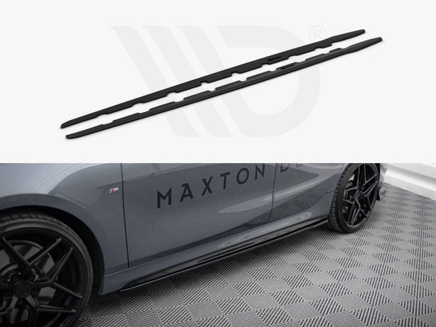 Maxton Design - SIDE SKIRTS DIFFUSERS V.2 BMW 1 F40 M-SPORT / M135I