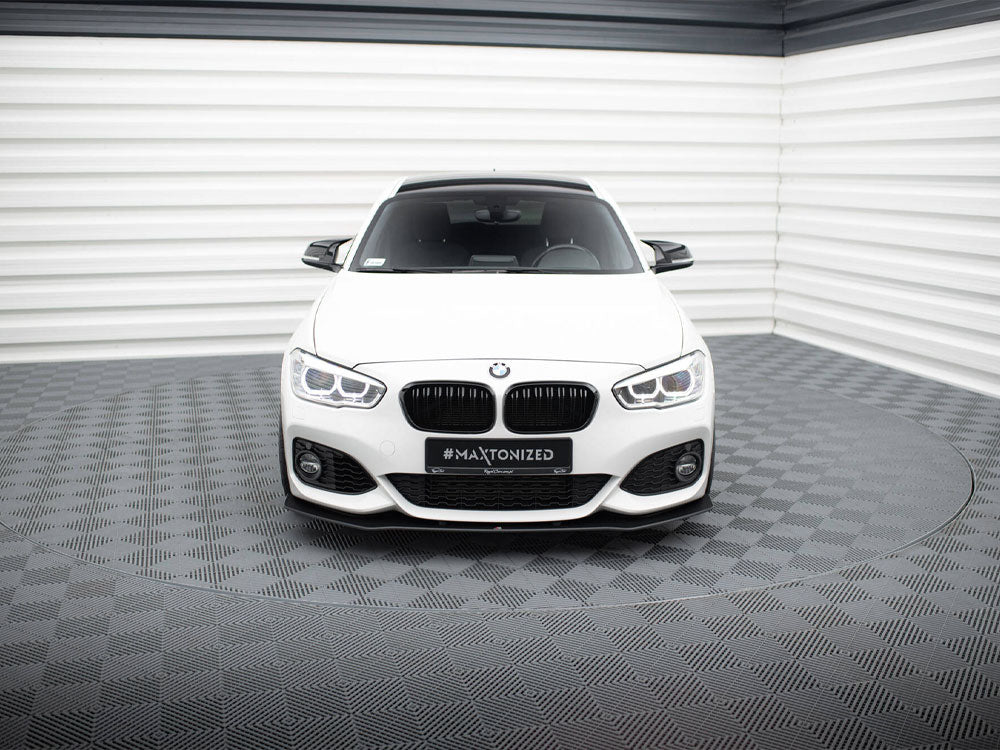 Maxton Design - STREET PRO RACING DURABILITY FRONT SPLITTER V3 (+FLAPS) BMW 1 F20 M-PACK FACELIFT / M140I (2015-2019)