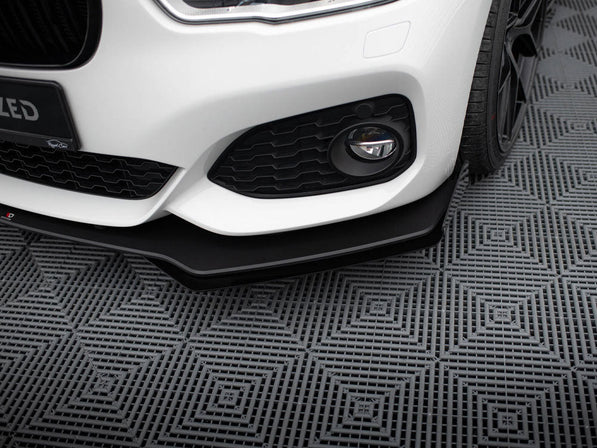 Maxton Design - STREET PRO RACING DURABILITY FRONT SPLITTER V3 (+FLAPS) BMW 1 F20 M-PACK FACELIFT / M140I (2015-2019)