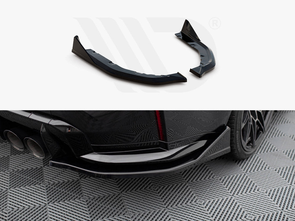 Maxton Design - Rear Side Splitters V.4 CSL Look BMW M3 G80