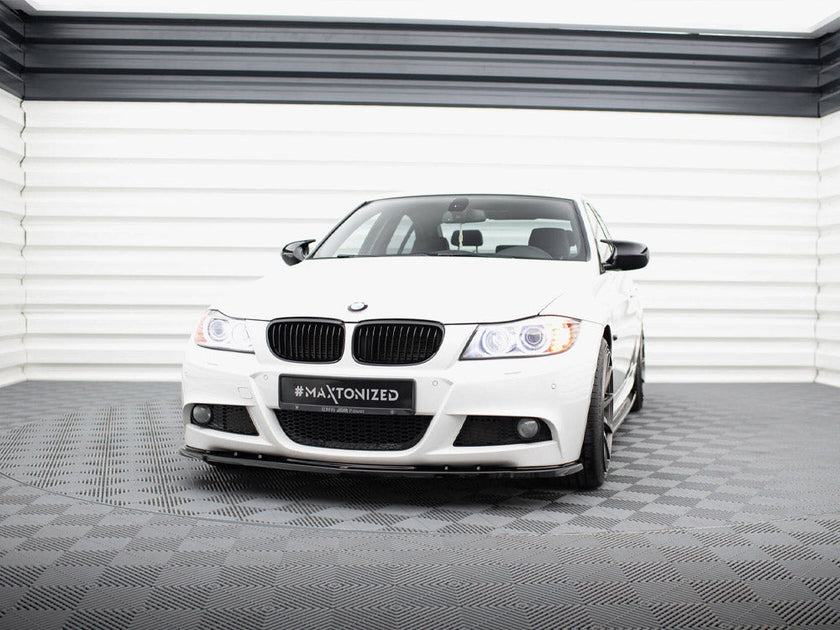 Maxton Design - Front Splitter V.1 BMW 3 Sedan / Touring M-Sport E90 / E91 Facelift