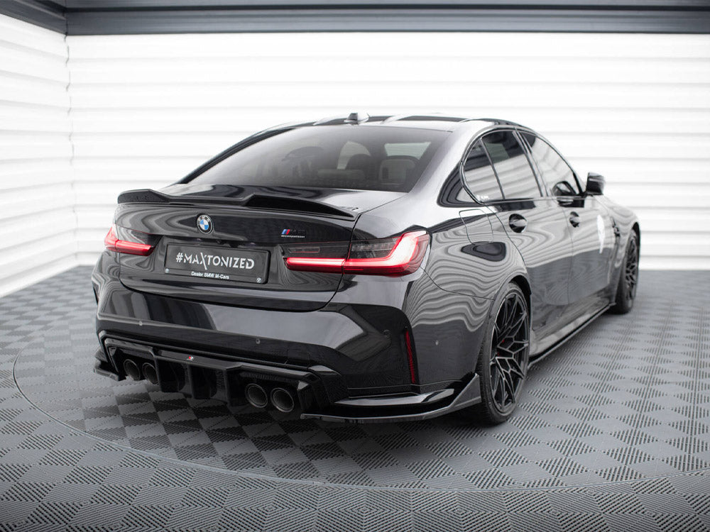 Maxton Design - Rear Side Splitters V.6 CSL Look BMW M3 G80