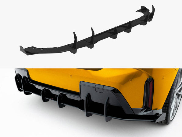 Maxton Design - Street PRO Rear Diffuser + Flaps BMW 1 M-Pack F70
