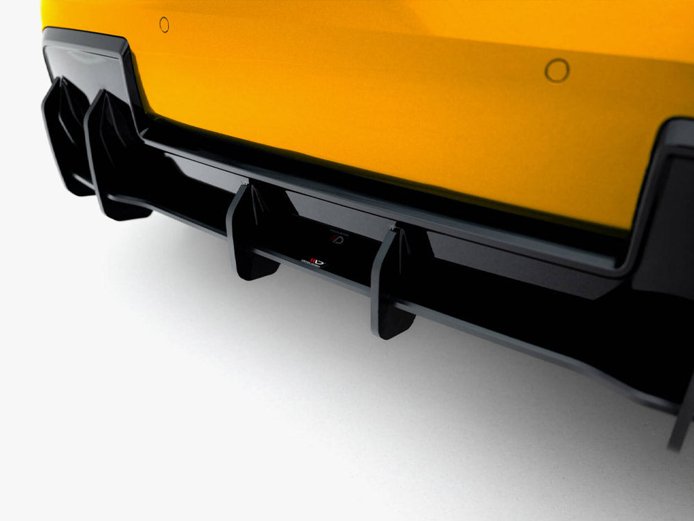 Maxton Design - Street PRO Rear Diffuser + Flaps BMW 1 M-Pack F70