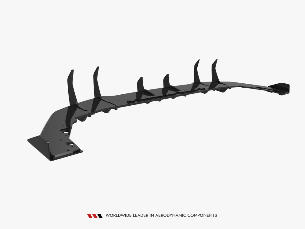 Maxton Design - Street PRO Rear Diffuser + Flaps BMW 1 M-Pack F70
