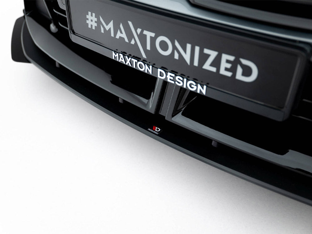 Maxton Design - Street PRO Front Splitter + Flaps BMW M135i F70