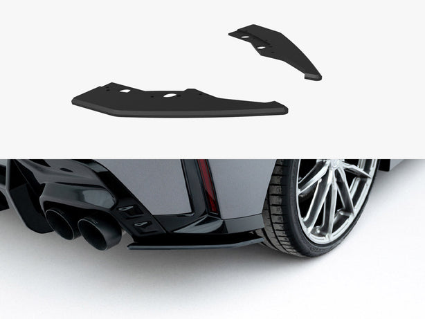 Maxton Design - Street PRO Rear Side Splitters V.2 BMW M135i F70 and 1 M-Pack F70