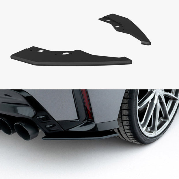 Maxton Design - Street PRO Rear Side Splitters V.2 BMW M135i F70 and 1 M-Pack F70