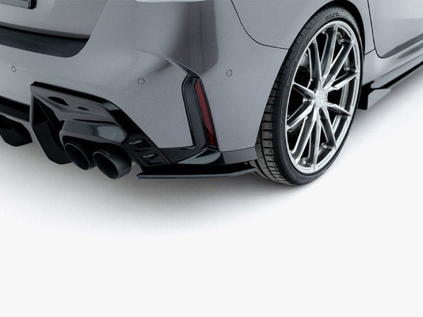 Maxton Design - Street PRO Rear Side Splitters V.2 BMW M135i F70 and 1 M-Pack F70