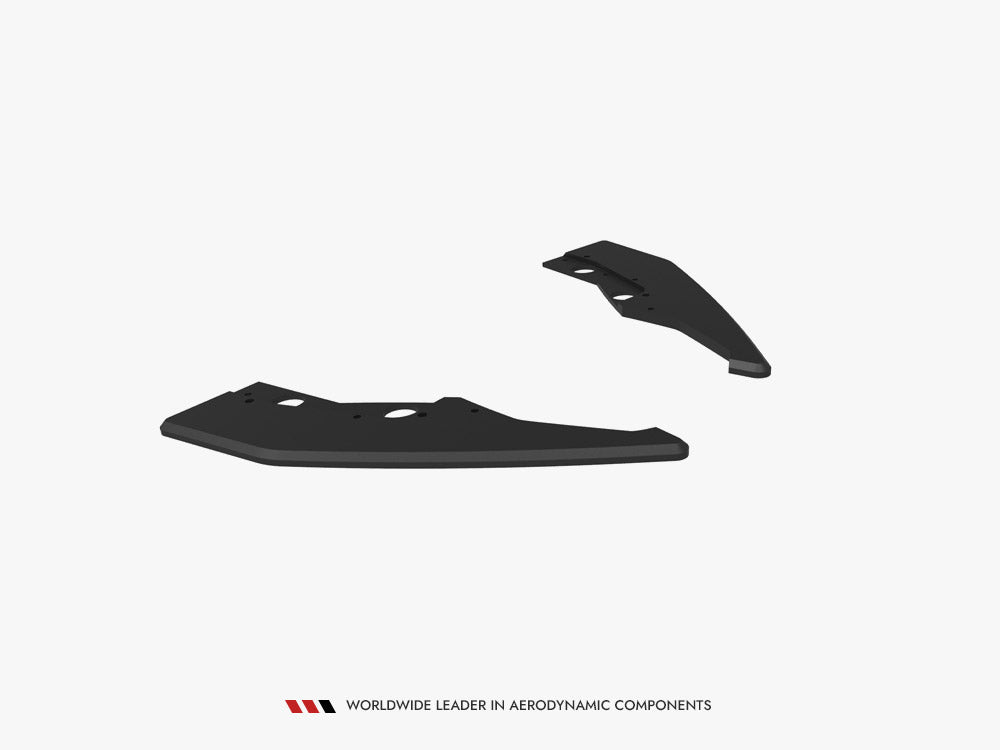 Maxton Design - Street PRO Rear Side Splitters V.2 BMW M135i F70 and 1 M-Pack F70