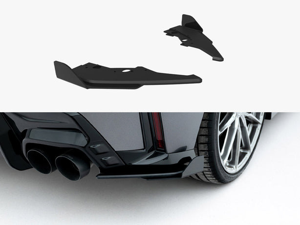 Maxton Design - Street PRO Rear Side Splitters V.2 + Flaps BMW M135i F70